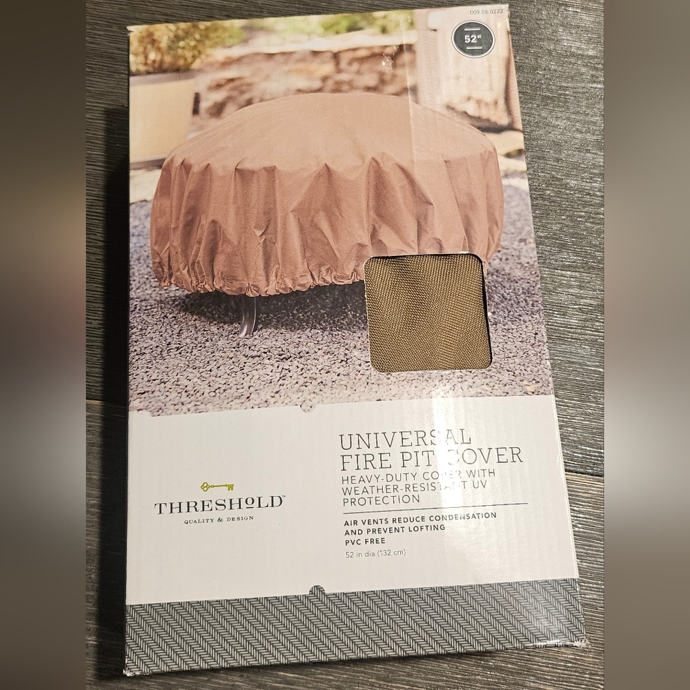 Threshold Universal Fire Pit Cover